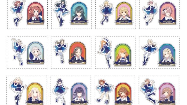 学園アイドルマスター トレーディングダイカットステッカー 初星パラダイスver.