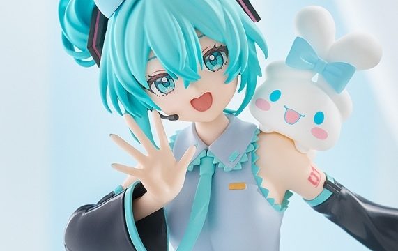 初音ミク×シナモロール POP UP PARADE 初音ミク シナモロールコラボVer. L size 完成品フィギュア