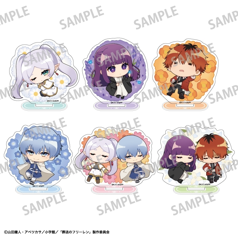 葬送のフリーレン ミニアクリルスタンド /描き起こし 6点セット