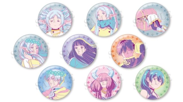 TVアニメ『葬送のフリーレン』 トレーディング缶バッジvol.1 RETRO POP STYLE