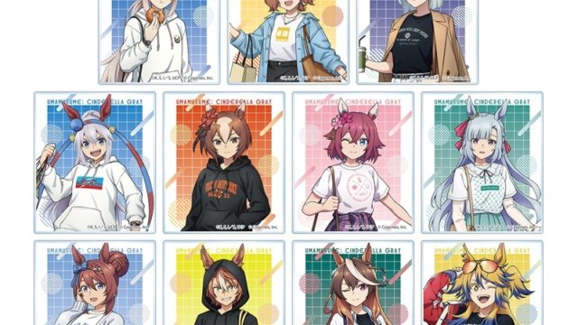 アニメ『ウマ娘 シンデレラグレイ』 トレーディングアクリルカード POP UP SHOP in マルイ