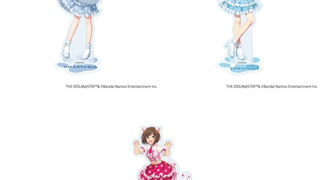 アイドルマスター シンデレラガールズ デカアクリルスタンド 猫ver.(描き下ろしイラスト)