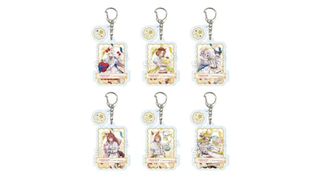 アニメ『ウマ娘 シンデレラグレイ』×サンリオキャラクターズ トレーディングパーツ付きアクリルキーホルダー