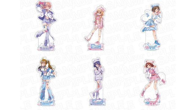 アイドルマスター シンデレラガールズ×アイドルマスター ミリオンライブ！ 描き下ろしアクリルスタンド