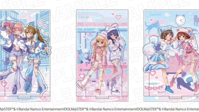 アイドルマスター シンデレラガールズ×アイドルマスター ミリオンライブ！ アクリルスタンド ジオラマセット