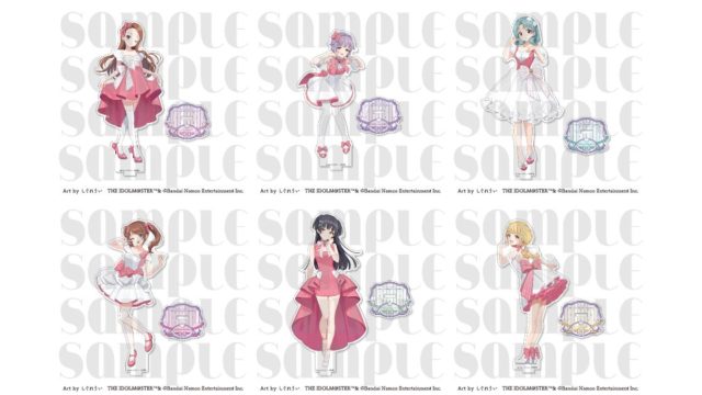 『アイドルマスター』シリーズ×しぐれうい アクリルスタンド