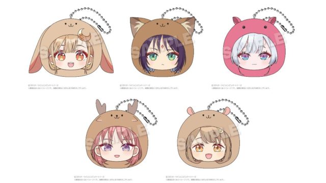 超かぐや姫！ まるめいつクッションキーホルダー