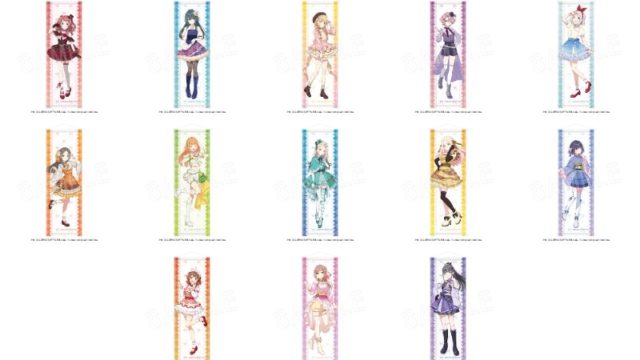 学園アイドルマスター B2ハーフタペストリー スイーツver.