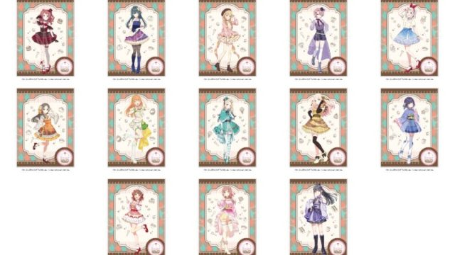 学園アイドルマスター メニューブック風ホロアクリルアートパネル スイーツver.