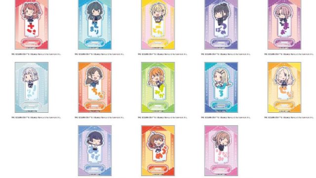 学園アイドルマスター おなまえぴたんコ アクリルスタンド