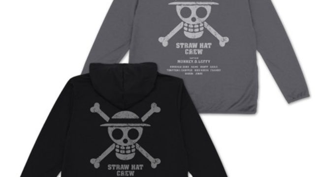 ワンピース 麦わらの一味 薄手ドライパーカー Ver.2.0