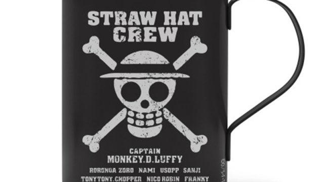 ワンピース 麦わらの一味 二層ステンレスマグカップ（塗装）