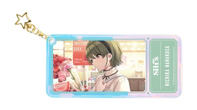 アイドルマスター シャイニーカラーズ 【受けトル sun Q】七草にちか オーロラチケットホルダー