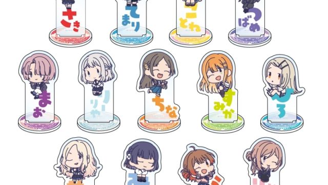学園アイドルマスター おなまえぴたんコ ミニアクリルスタンド