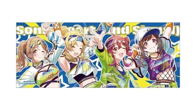 THE IDOLM@STER SHINY COLORS Song for Prism ボーダーレス・ノンストレス / Oh Yeah!! フェイスタオル