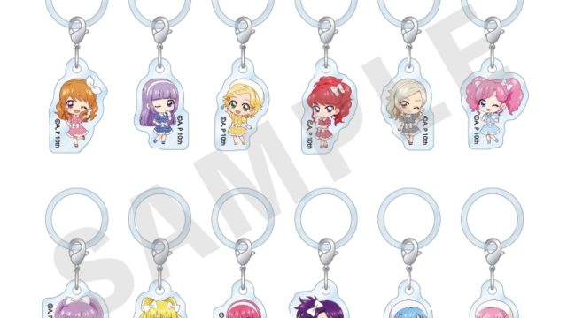 アイカツ！×プリパラ THE MOVIE -出会いのキセキ！- トレーディングめじるしチャーム ミニキャラver.（全12種）