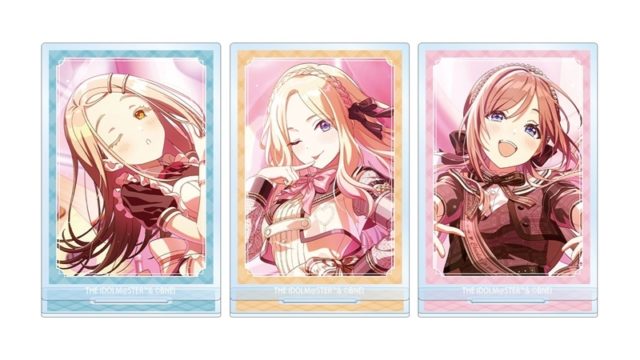 学園アイドルマスター ハッピーミルフィーユ アクリルスタンド3個セット