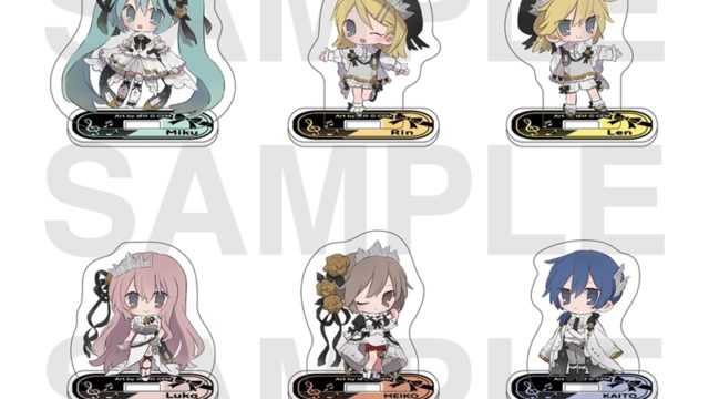 ピアプロキャラクターズ 初音ミクシンフォニーコラボカフェ「10th Anniversary Party」トレーディングミニアクリルスタンド(全6種)