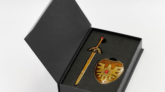 ドラゴンクエスト メタリックアイテムズギャラリースペシャル ロトの剣＆ロトの盾 ～40周年記念バージョン～