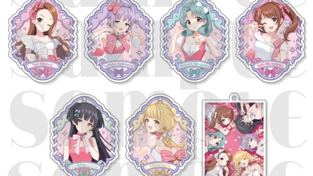 『アイドルマスター』シリーズ×しぐれうい トレーディングホロアクリルキーホルダー