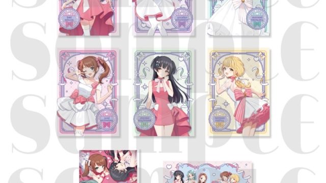 『アイドルマスター』シリーズ×しぐれうい トレーディングブロマイド2枚セット