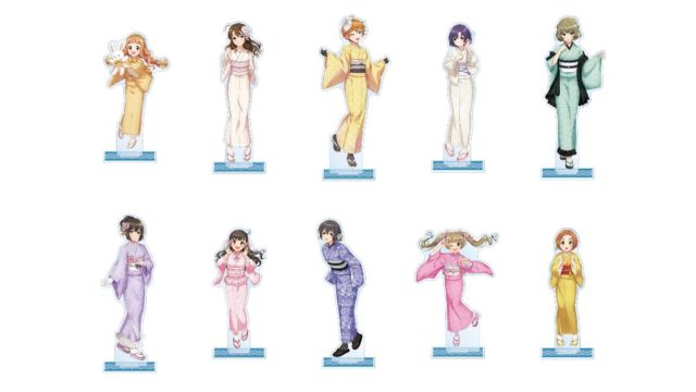 アイドルマスター シンデレラガールズ 描き下ろし レース着物ver. BIGアクリルスタンド