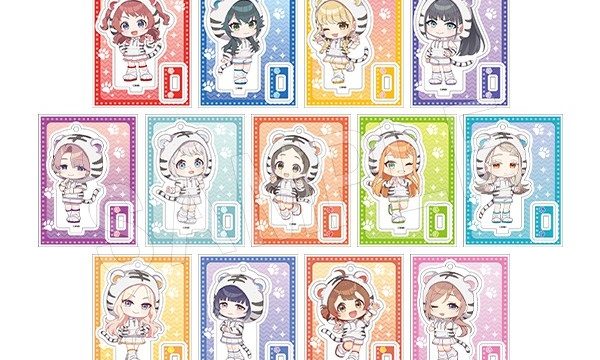 学園アイドルマスター トレーディングアクリルスタンド ホワイトタイガーver.